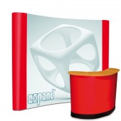 Stand Parapluie 3x3 Expand MEDIAWALL et PODIUM CASE